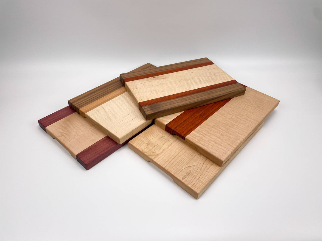 Small Luxury Cutting Board - Maple Variety Pack - Premium Hardwood Cutting Board from 609 Wood Design - Just $54.95! Shop now at Pat's Monograms