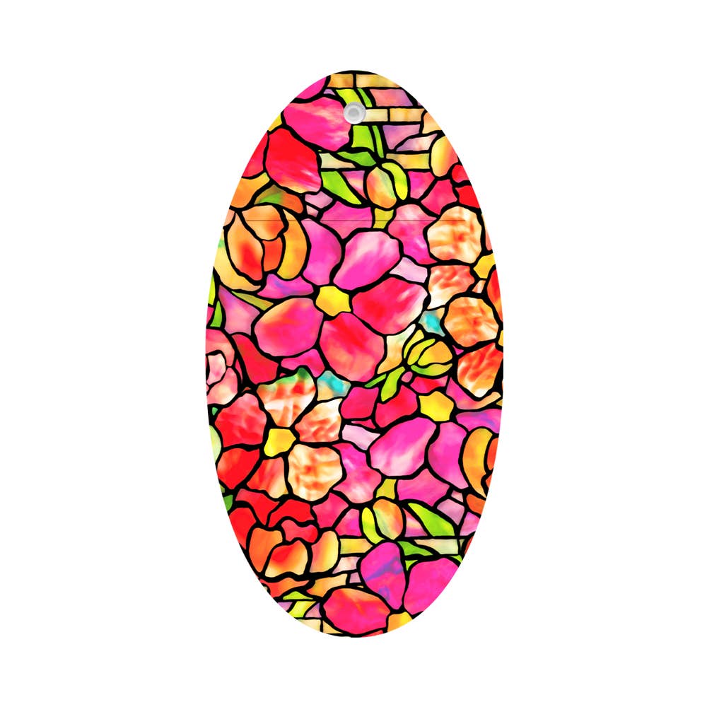 Louis C. Tiffany Pink Peony Oval Suction Cup Vase - Premium decor from Modgy - Just $9.95! Shop now at Pat's Monograms