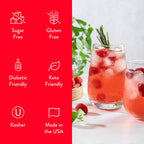 Sugar Free Raspberry Syrup - Premium  from Jordan's Skinny Mixes - Just $9.59! Shop now at Pat's Monograms
