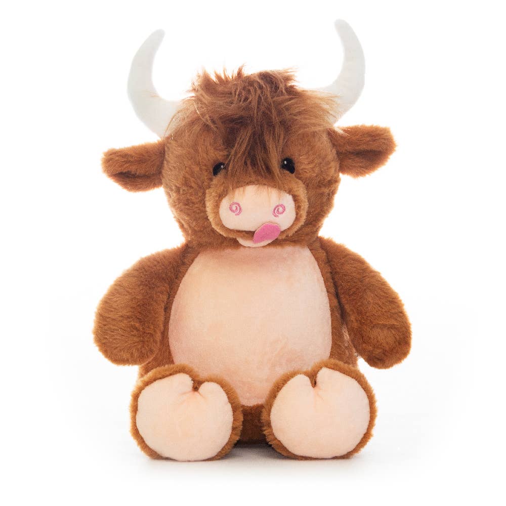 Highland Cow - Premium stuffed animals from Cubbies - Just $26.95! Shop now at Pat's Monograms