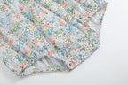 Pink Floral Print Smocked Futter Romper - Premium Baby & Toddler Outfits from Lil Cactus - Just $38.95! Shop now at Pat's Monograms