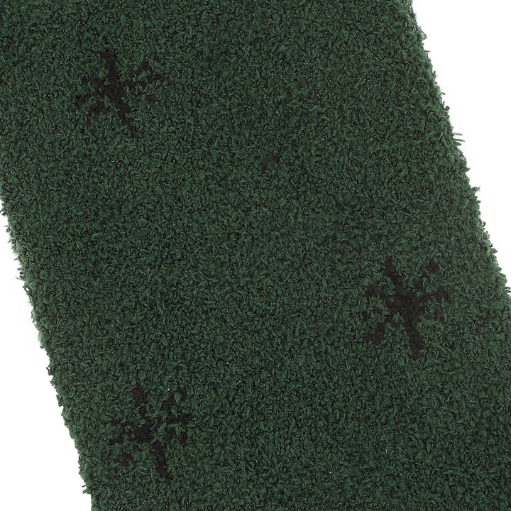 Wicked Logo on Green and Black Womens Chenille Crew Socks - Premium socks from Bioworld Merchandising - Just $12.95! Shop now at Pat's Monograms