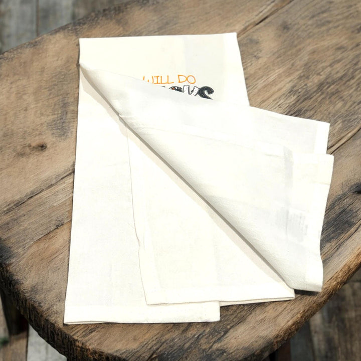 Goldendoodle - Will Do Tricks for Treats Tea Towel - Premium Kitchen Towel from Pat's Monograms - Just $14.95! Shop now at Pat's Monograms