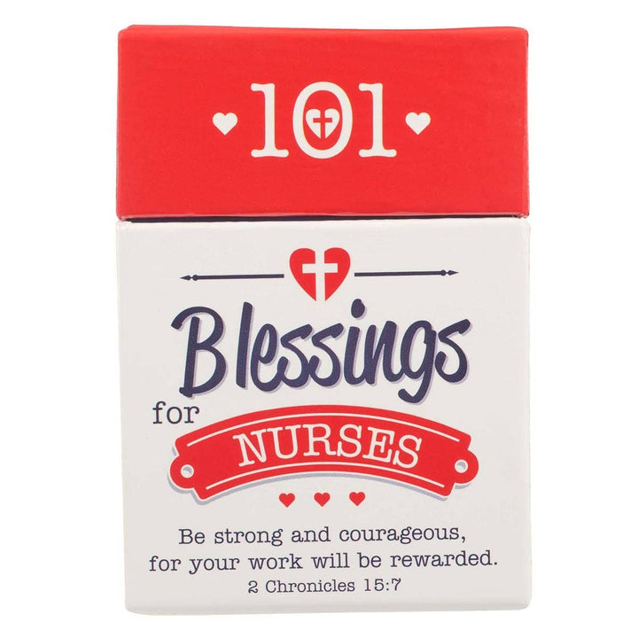 101 Blessings for Nurses Box of Blessings - 2 Chronicles 15: - Premium Books and Devotionals from Christian Art Gifts - Just $4.99! Shop now at Pat's Monograms
