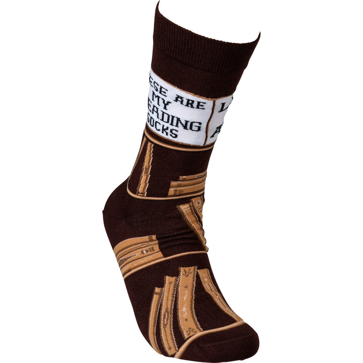 Socks - These Are My Reading Socks - Premium Socks from Primitives by Kathy - Just $10.95! Shop now at Pat's Monograms