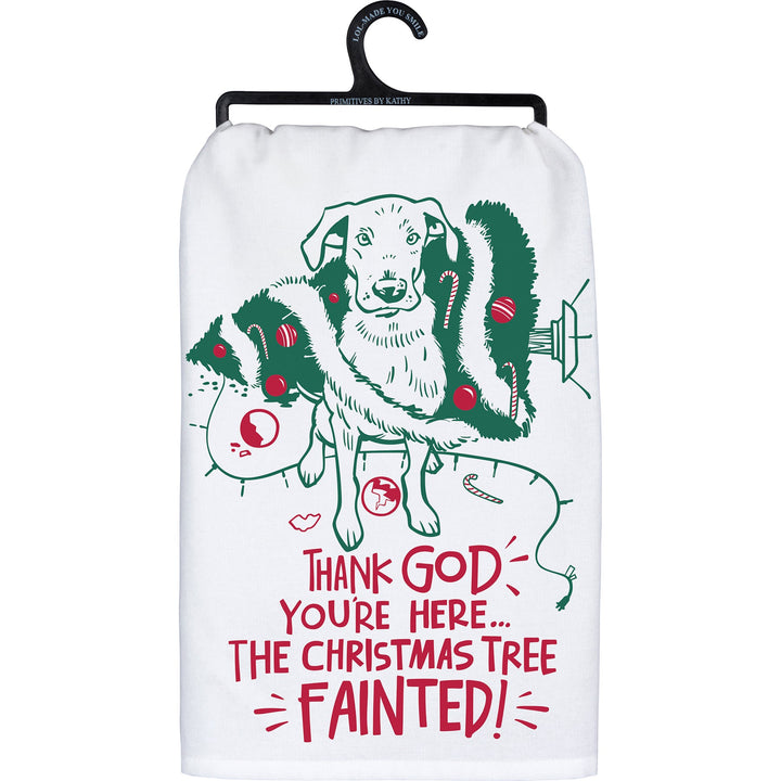 Kitchen Towel - Tree Fainted - Premium Kitchen Towel from Primitives by Kathy - Just $8.95! Shop now at Pat's Monograms