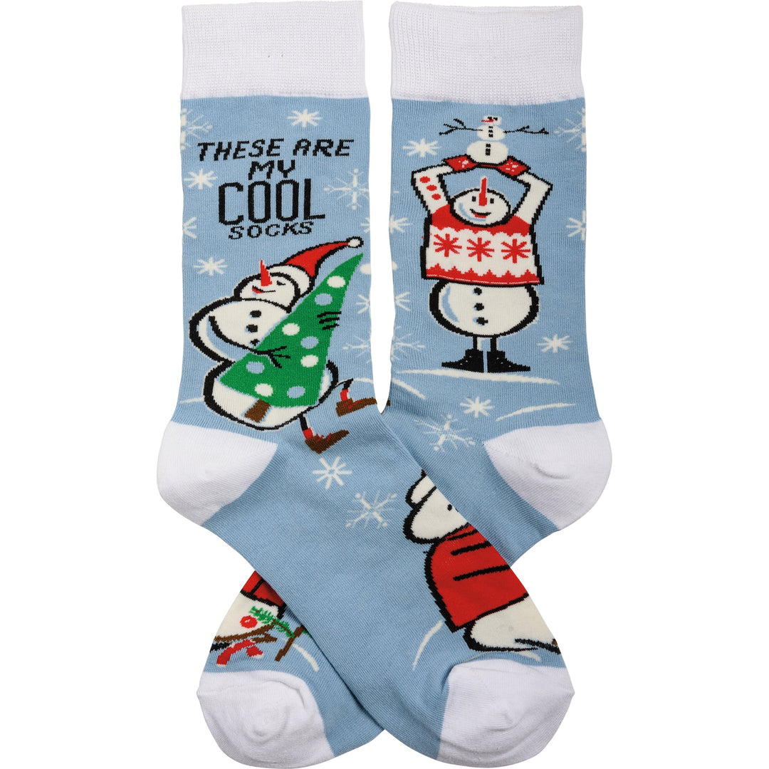 Socks - These Are My Cool Socks - Premium Socks from Primitives by Kathy - Just $7.95! Shop now at Pat's Monograms