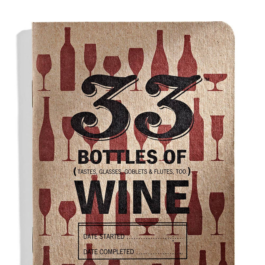 33 Bottles Of Wine Journal - Premium gift item from 33 Books Co. - Just $5.95! Shop now at Pat's Monograms