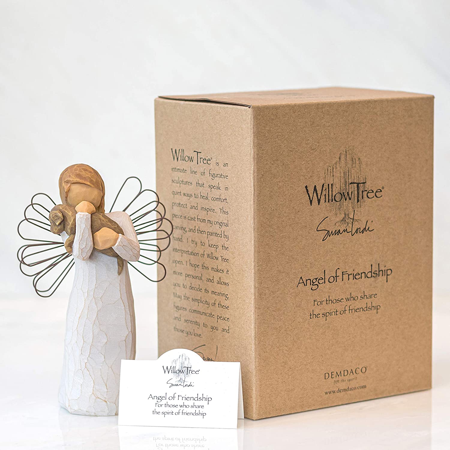Angel of Friendship - Premium Figurines from Willow Tree - Just $32.95! Shop now at Pat's Monograms