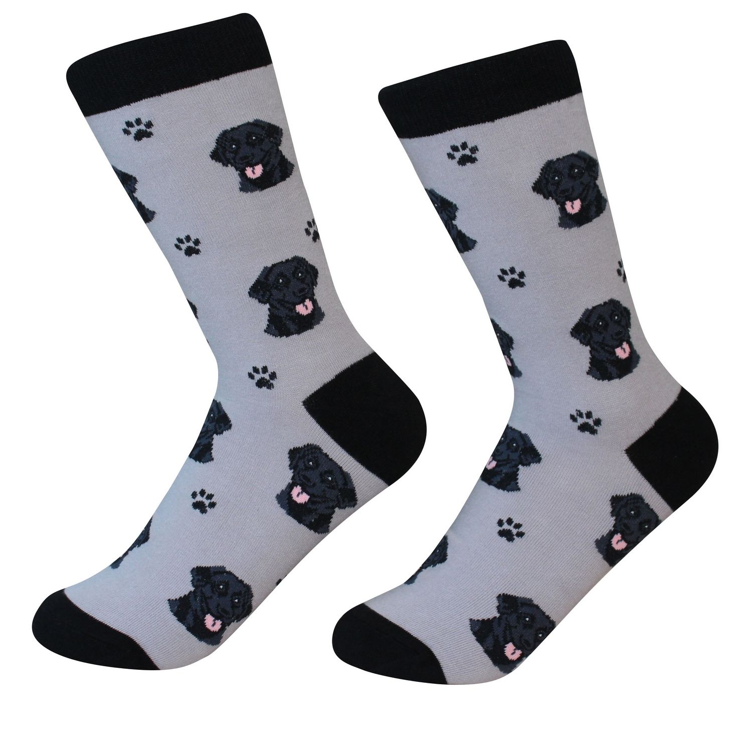 Black Labrador Socks - Premium Socks from Sock Daddy - Just $10.95! Shop now at Pat's Monograms