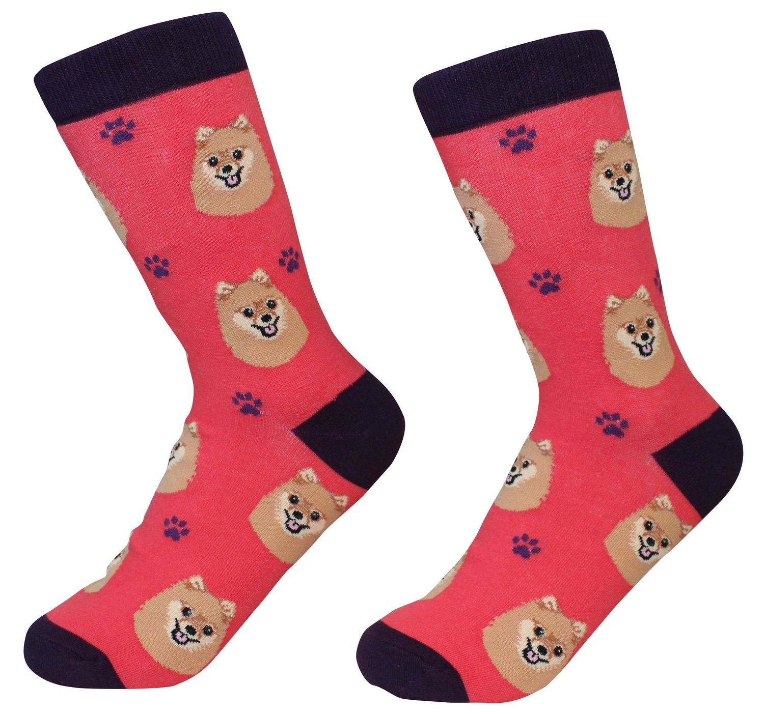 Pomeranian Socks - Premium Socks from Sock Daddy - Just $10.95! Shop now at Pat's Monograms