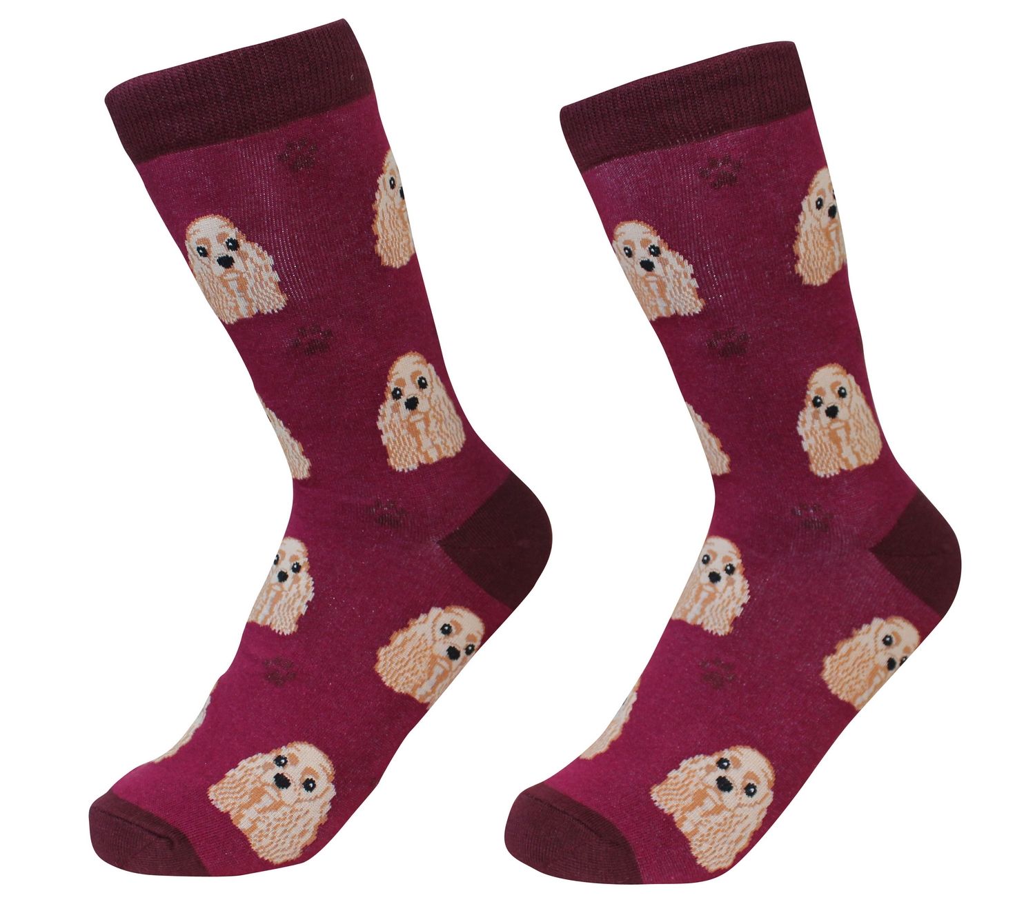 Cocker Spaniel Socks - Premium Socks from Sock Daddy - Just $10.95! Shop now at Pat's Monograms