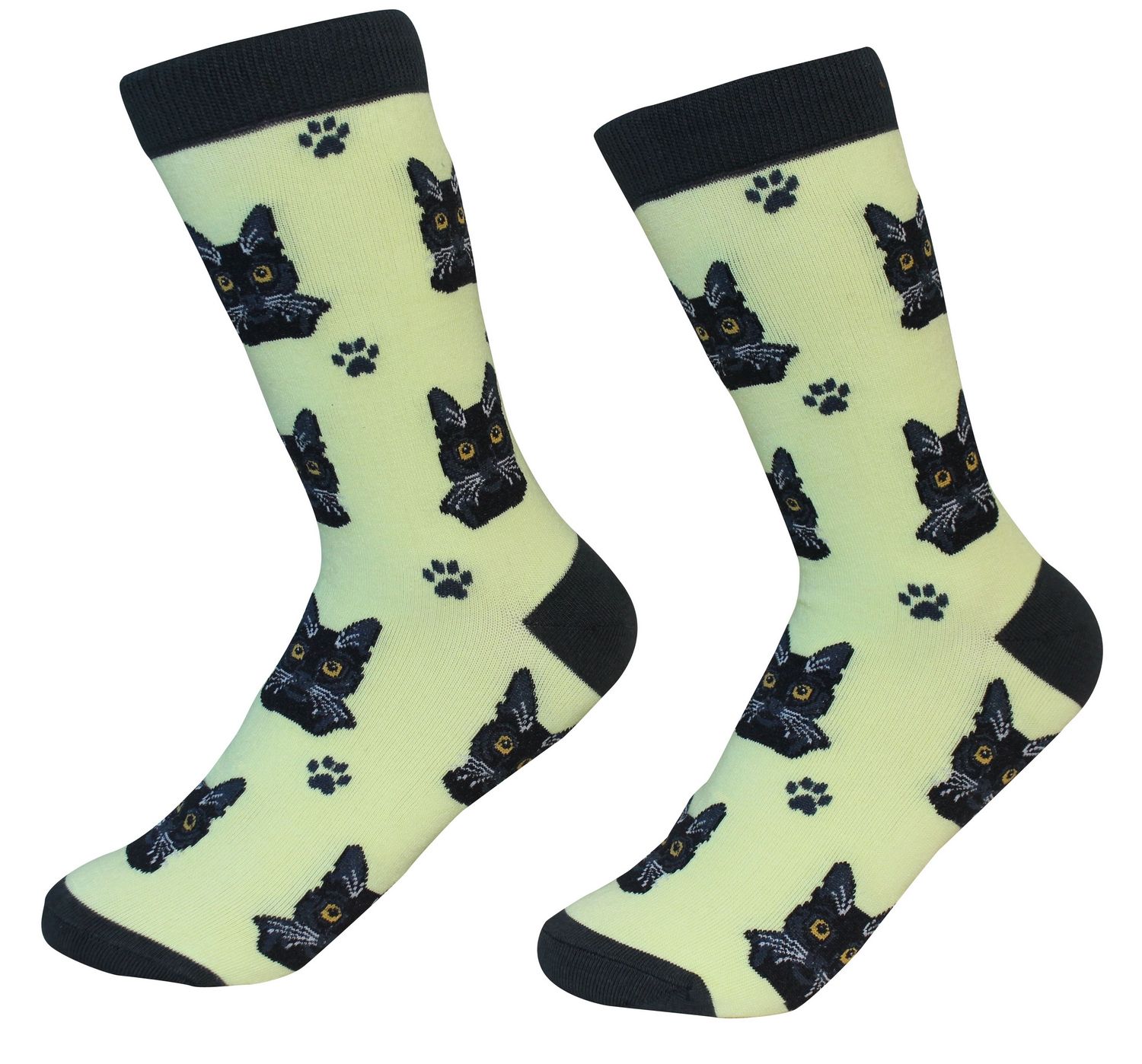 Black Cat Socks - Premium Socks from Sock Daddy - Just $10.95! Shop now at Pat's Monograms