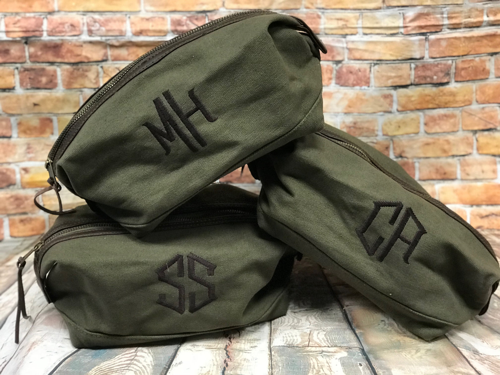 Canvas & Leather Travel Kit - Premium Accessories from Rothco - Just $24.95! Shop now at Pat's Monograms