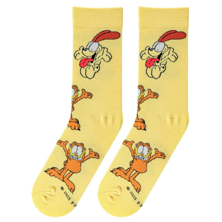 Garfield Crew Socks - Premium Socks from Crazy Socks - Just $7.0! Shop now at Pat's Monograms