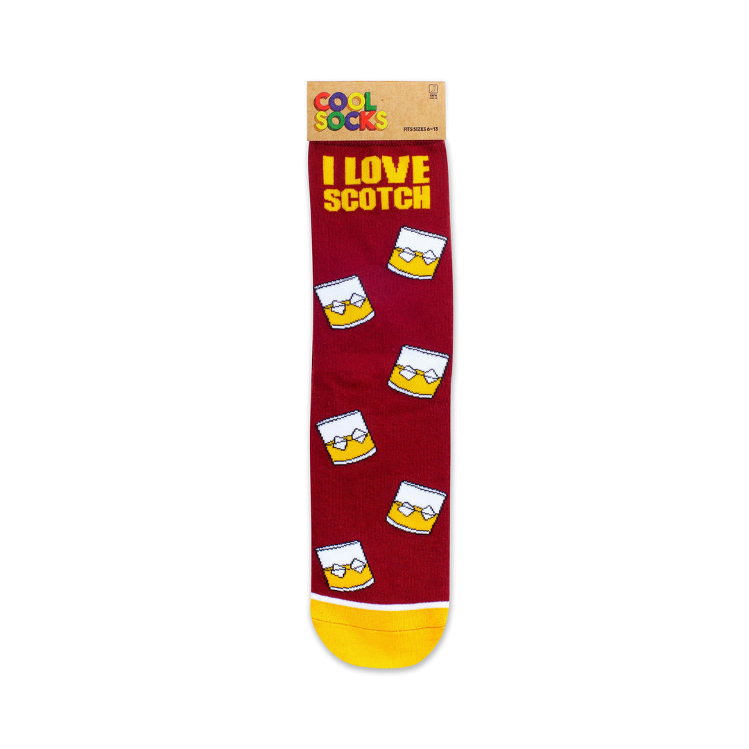 I Love Scotch Anchorman Socks - Premium Socks from Cool Socks - Just $9.95! Shop now at Pat's Monograms