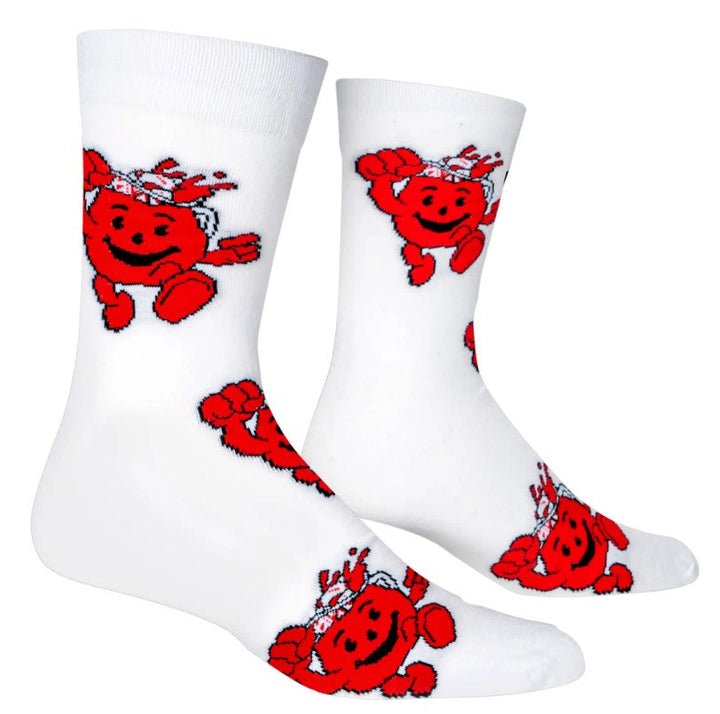 Kool Aid Man Crew Socks - Premium Socks from Crazy Socks - Just $7.0! Shop now at Pat's Monograms