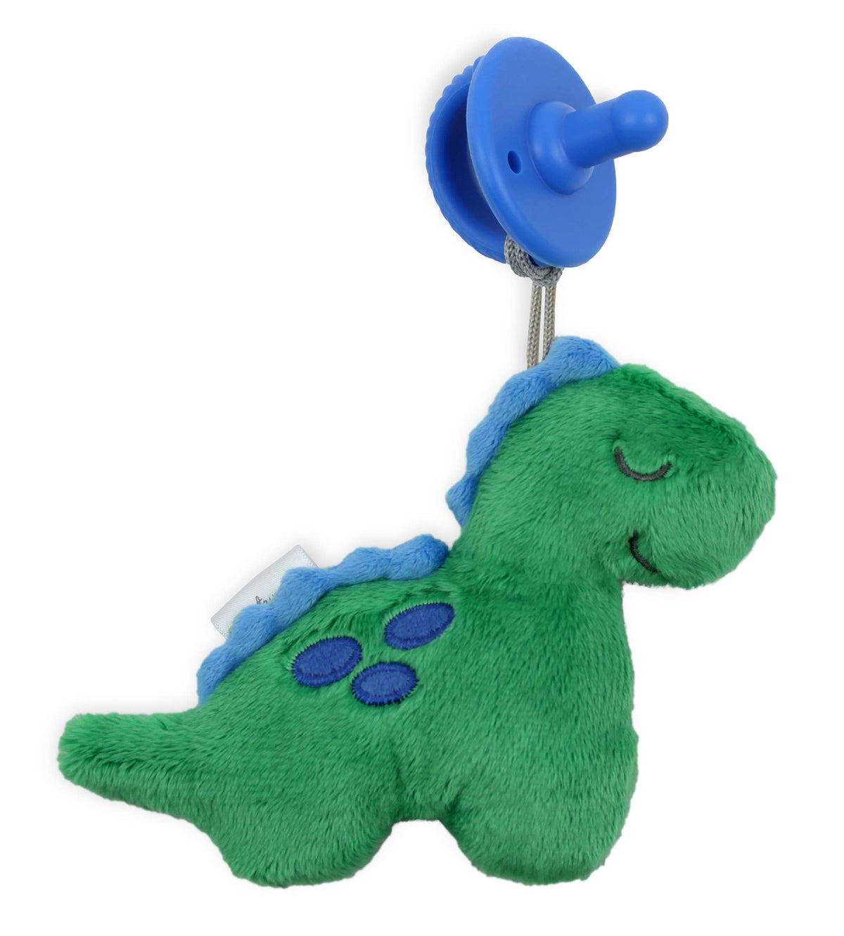 Itzy Ritzy - Dino Sweetie Pal™ Pacifier & Stuffed Animal — Baby Gift