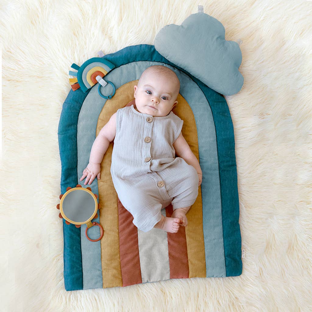 Bitzy Bespoke Ritzy Tummy Time™ Rainbow Play Mat - Premium Baby Toys & Activity Equipment from Itzy Ritzy - Just $49.99! Shop now at Pat's Monograms