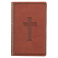 Brown Faux Leather Giant Print King James Bible - Premium Books and Devotionals from Christian Art Gifts - Just $39.99! Shop now at Pat's Monograms