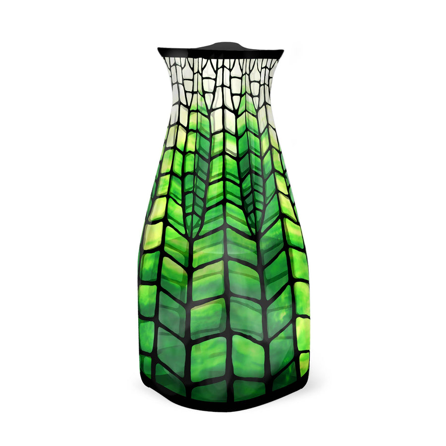 Modgy Expandable Vase - Louis C. Tiffany Green Lotus Pagoda - Premium decor from Modgy - Just $9.95! Shop now at Pat's Monograms