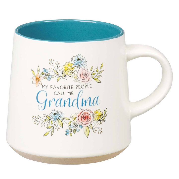 Grandma Ceramic Coffee Mug with Clay Dipped Base - Premium gift item from Christian Art Gifts - Just $12.95! Shop now at Pat's Monograms