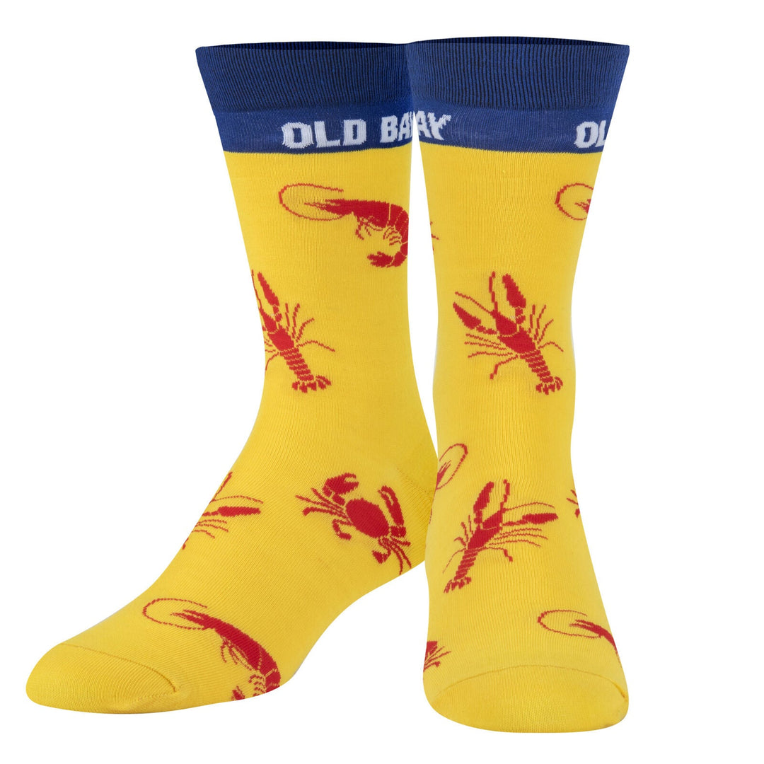 Old Bay Crew Socks - Premium Socks from Crazy Socks - Just $7.00! Shop now at Pat's Monograms