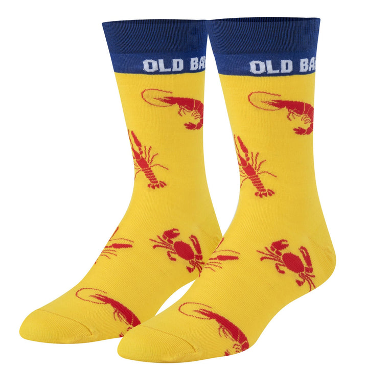 Old Bay Crew Socks - Premium Socks from Crazy Socks - Just $7.00! Shop now at Pat's Monograms