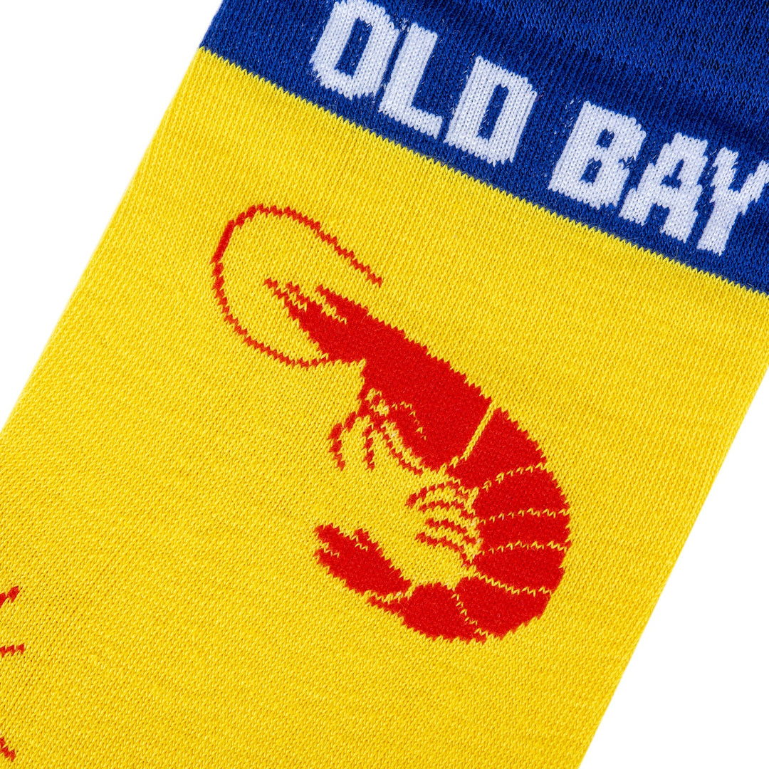 Old Bay Crew Socks - Premium Socks from Crazy Socks - Just $7.00! Shop now at Pat's Monograms