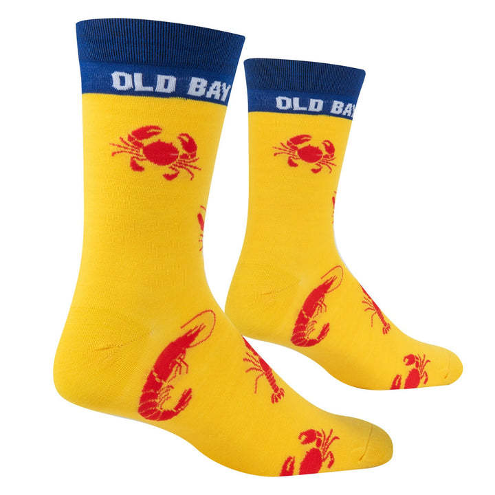 Old Bay Crew Socks - Premium Socks from Crazy Socks - Just $7.00! Shop now at Pat's Monograms